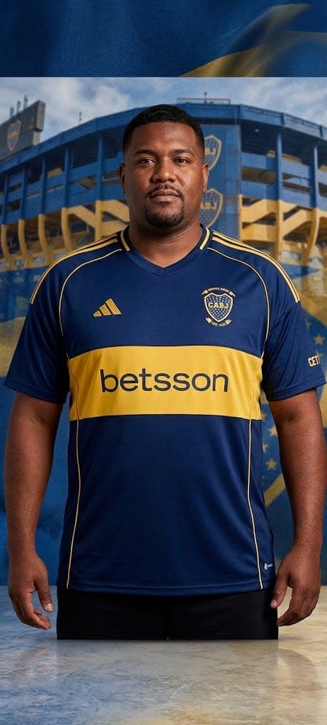 Camiseta nueva Azul Talles Especiales - Talle T8