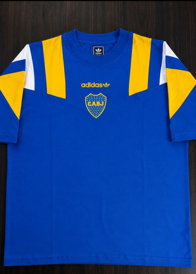 Remera azul de Algodón - Talle L