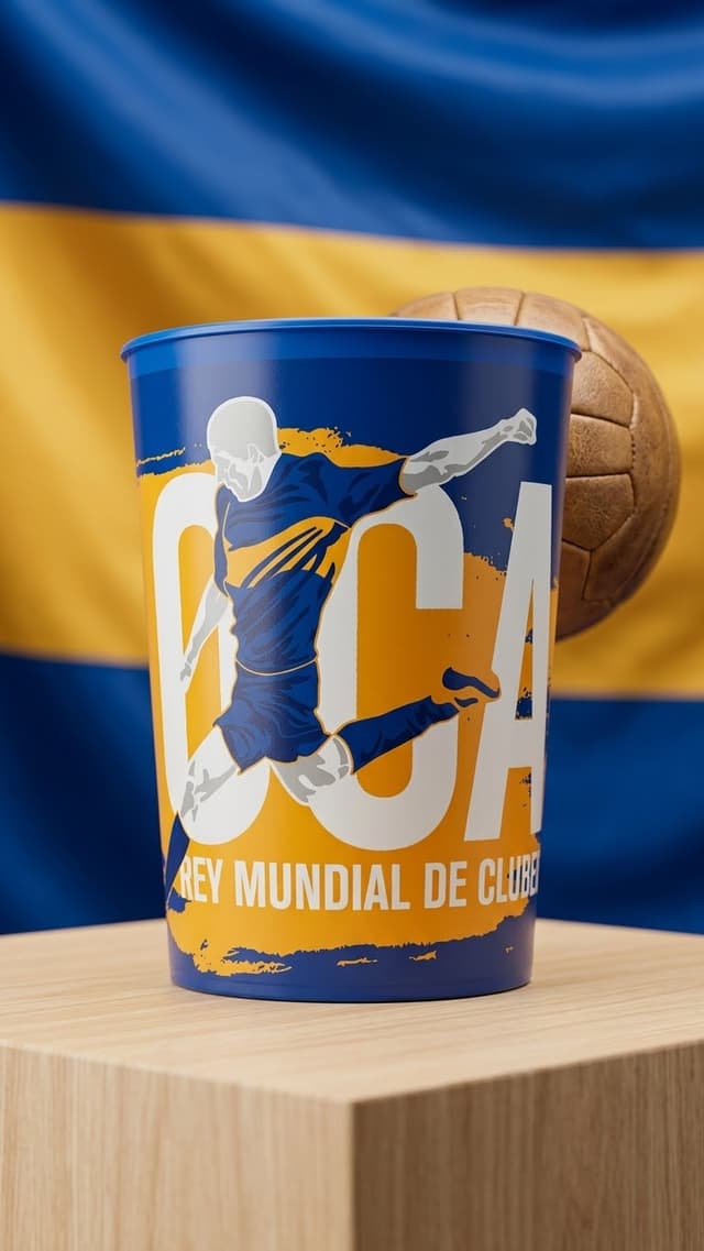 Vaso plástico azul (común)