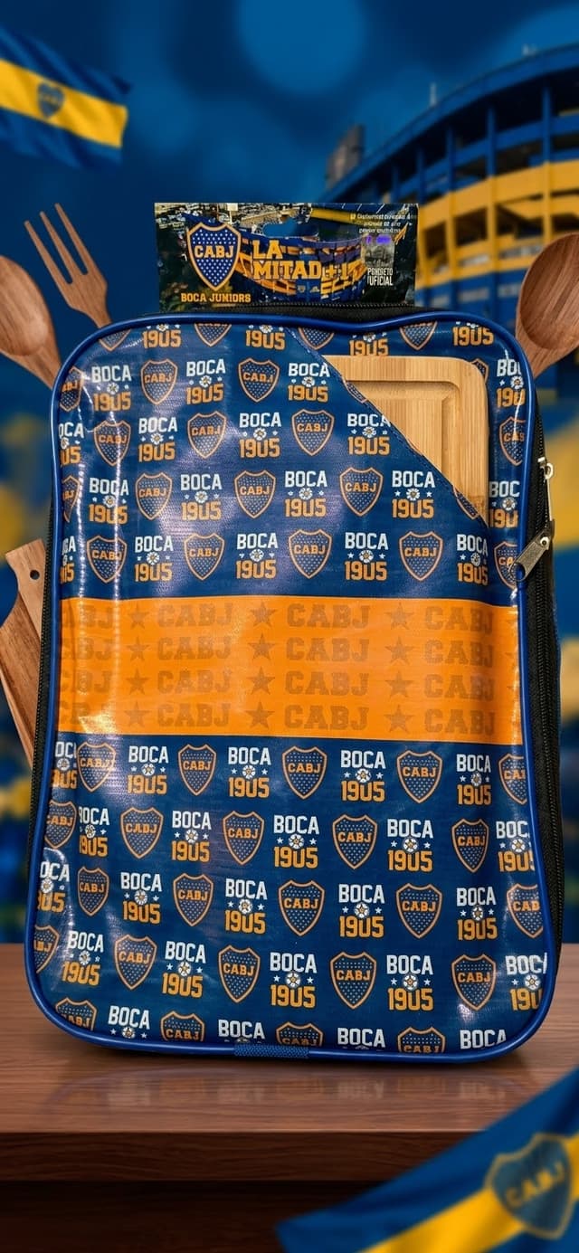 Tabla p/asado c/bolso