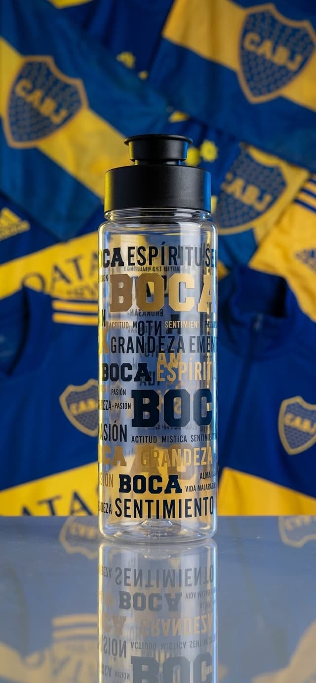 Botella plástica transparente s/pico