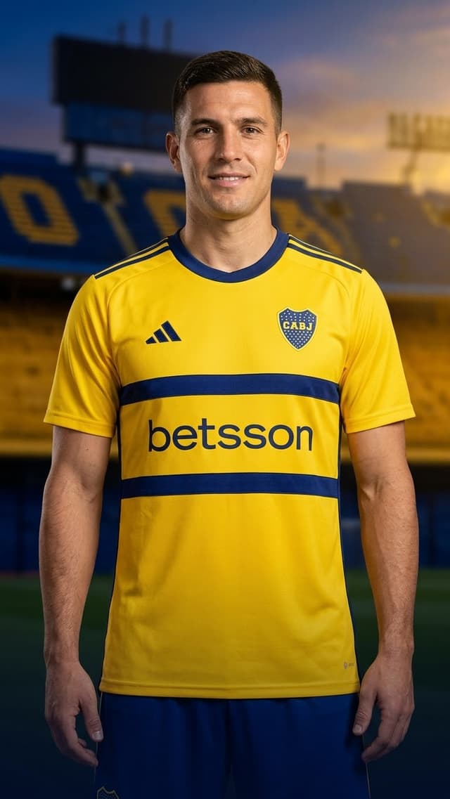 Camiseta amarilla de jugador
